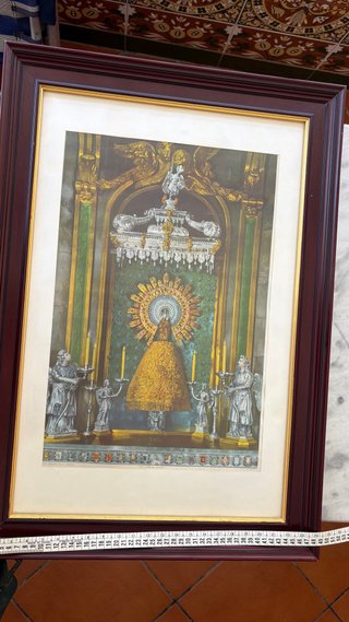 Cuadro Virgen del Pilar