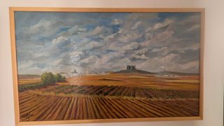 Cuadro Óleo José Luis Samper Paisaje