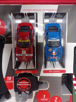 Scalextric GT C4 Ferrari Red Bull