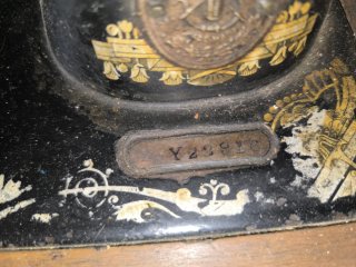 Máquina de coser Singer antigua
