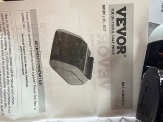 VEVOR Contador de Billetes con Pantalla