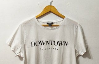 Camiseta blanca Amisu mujer Talla XXL