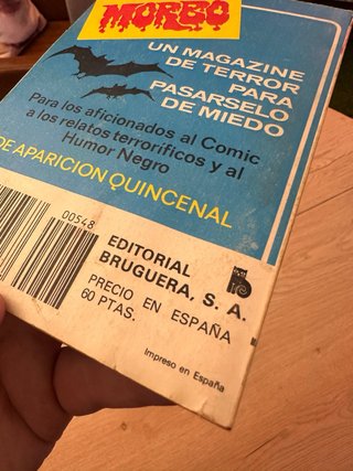 Lote 3 libros Terror Bruguera Años 80