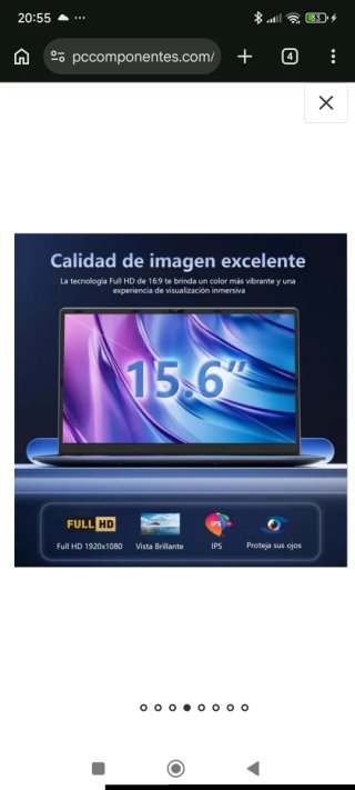 Nuevo Portátil Intel Core i7 16GB RAM 512GB SSD