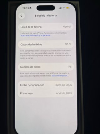 iPhone 16 Pro 128GB Negro