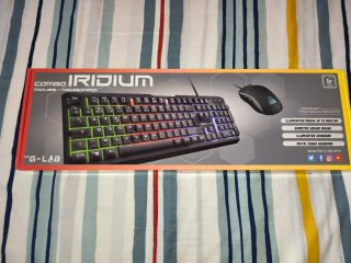Teclado Gaming G-LAB USB Negro
