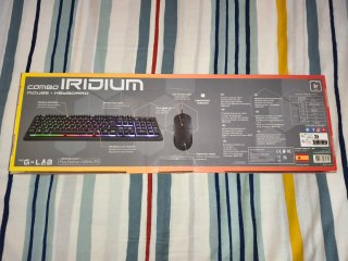 Teclado Gaming G-LAB USB Negro