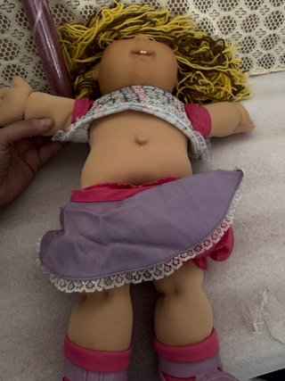 muñeca cabbage path kid ( repollo pelo de lana ama
