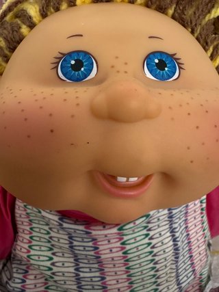 muñeca cabbage path kid ( repollo pelo de lana ama