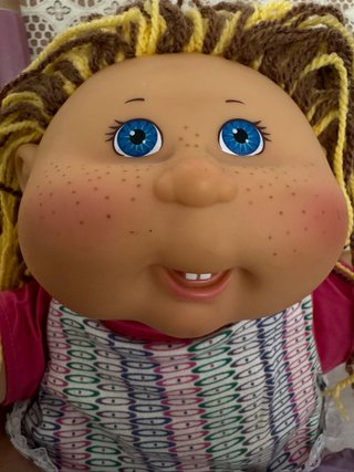 muñeca cabbage path kid ( repollo pelo de lana ama