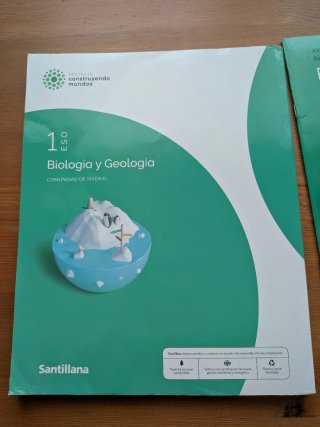 Libro Biología y Geología 1º ESO Santillana Madrid
