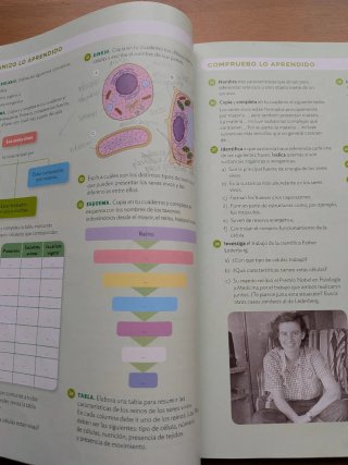 Libro Biología y Geología 1º ESO Santillana Madrid
