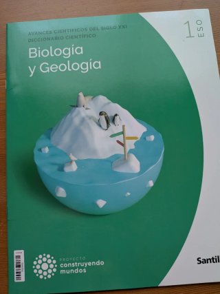 Libro Biología y Geología 1º ESO Santillana Madrid