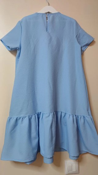 Vestido azul niña Talla 10