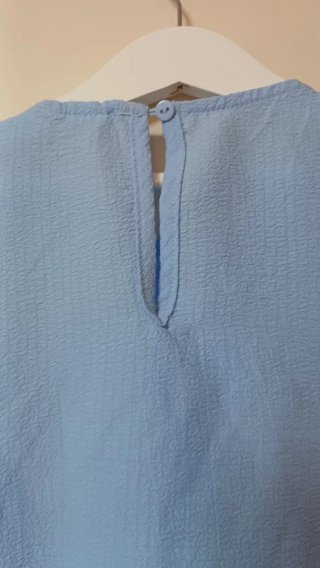 Vestido azul niña Talla 10