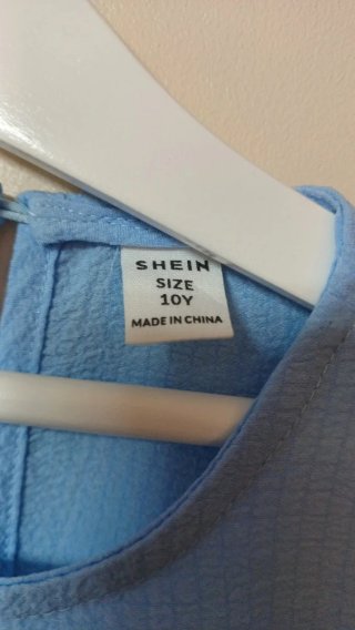 Vestido azul niña Talla 10