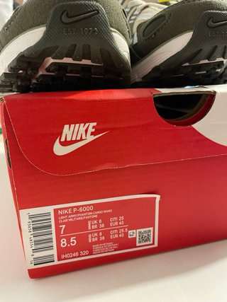Nike P6000 beige y verde