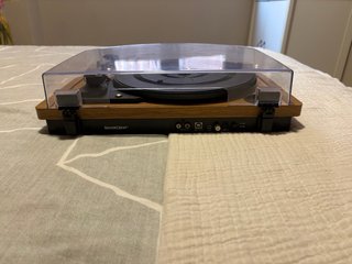 Tocadiscos Silvercrest Madera y Negro