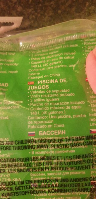 Piscina Hinchable Bestway Verde Nueva