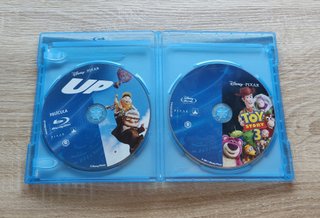 Up y Toy Story 3 Películas Blu Ray