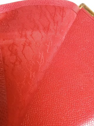 Cartera Roja Vintage
