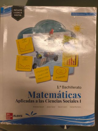 Matemáticas Aplicadas a las Ciencias Sociales 1...
