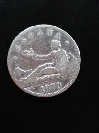 Moneda Antigua 1870