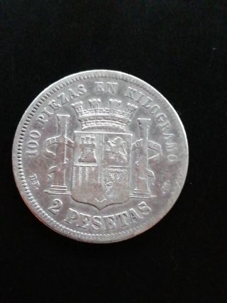 Moneda Antigua 1870