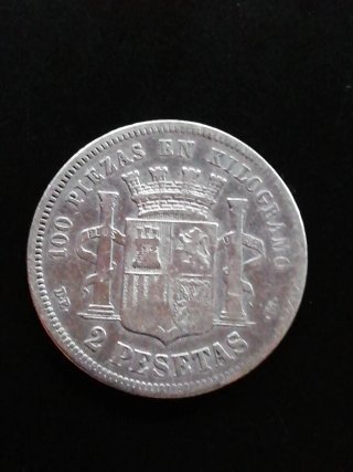 Moneda Antigua 1870