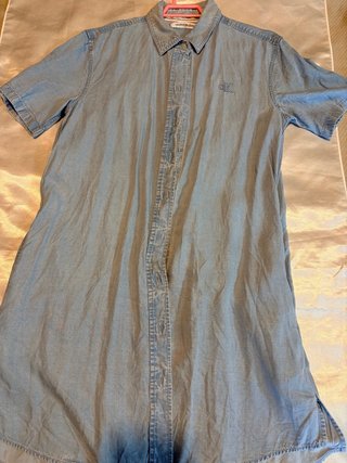 Camisa Vaquera Manga Corta Calvin Klein Jeans Tall