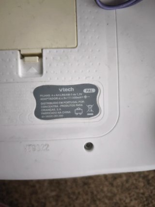 Vtech Smile Motion consola azul e branca