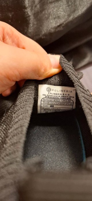Zapatillas deportivas negras