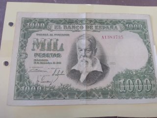 1000 pesetas Banco de España 1951