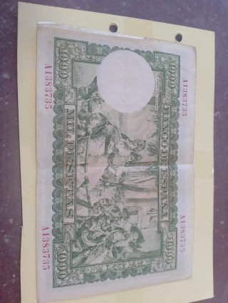 1000 pesetas Banco de España 1951