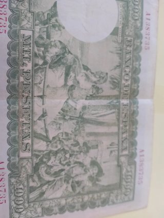 1000 pesetas Banco de España 1951