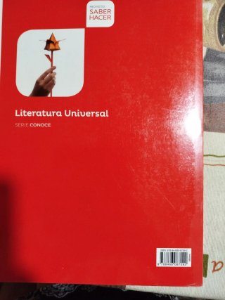 Literatura universal, 1 Bachillerato serie Conoce