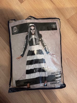 Disfraz Novia Cadáver Halloween Mujer Talla Única
