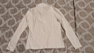 Polo Lacoste Bianco Donna Taglia M