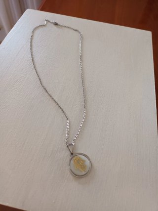 Conjunto Collar y Pulsera Mano de Fátima