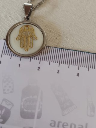 Conjunto Collar y Pulsera Mano de Fátima