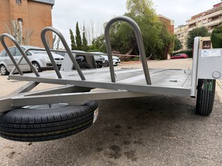 Remolque nuevo para 3 motos