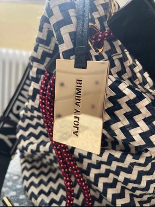 Bolso Bimba y Lola trenzado original