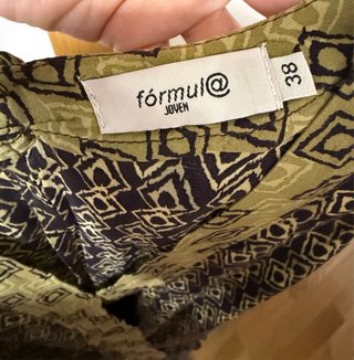 Mono fluido estampado geométrico Talla 38