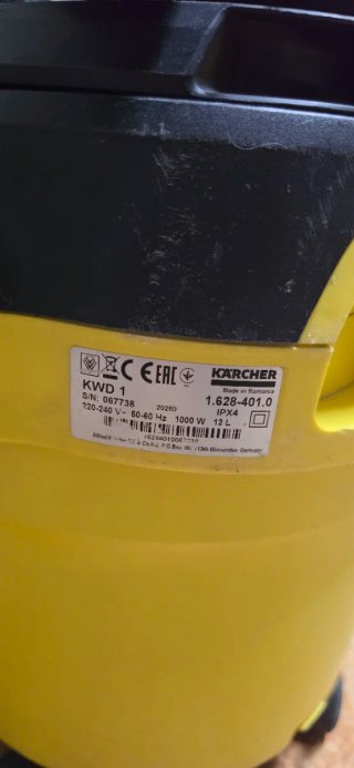 Aspirador Karcher wd1