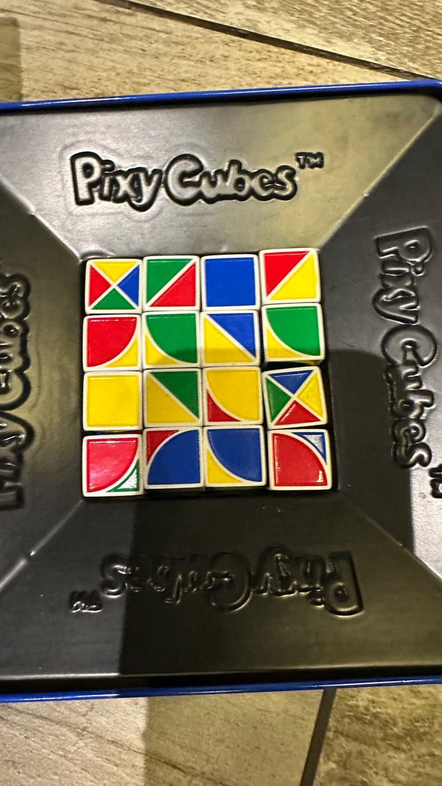 Pixy Cubes Blue Orange Juego de Mesa