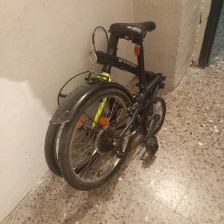 Bicicleta plegable Btwin