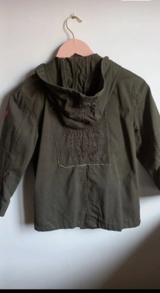 Chaqueta niño verde caza Brotes T8