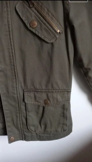 Chaqueta niño verde caza Brotes T8