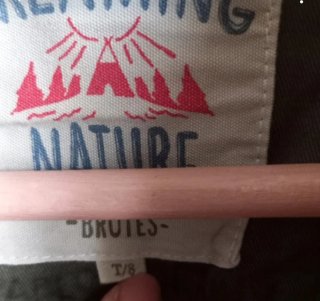 Chaqueta niño verde caza Brotes T8
