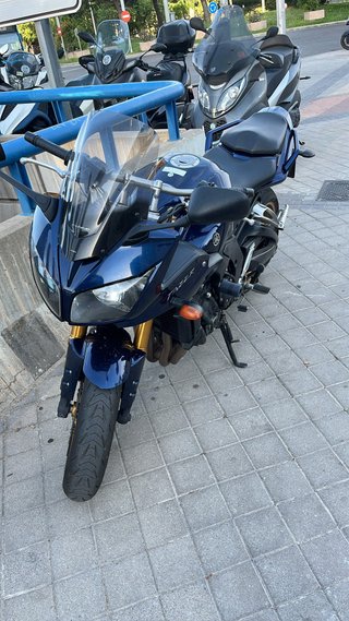 Yamaha FZ1 Fazer 1000 Azul/Dorado